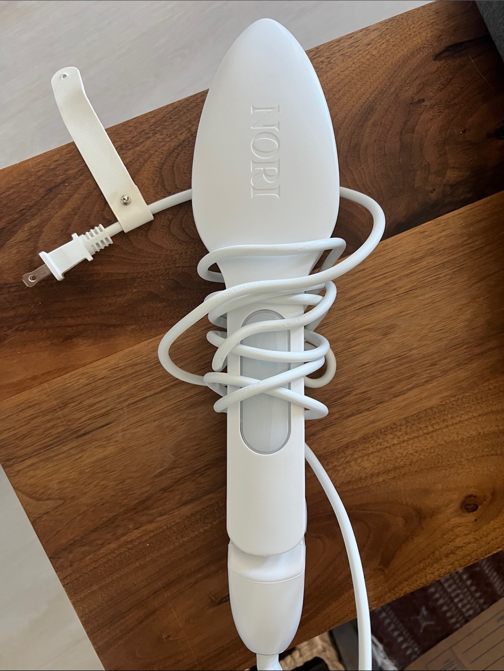 White Handheld Party Steamer - White Nori